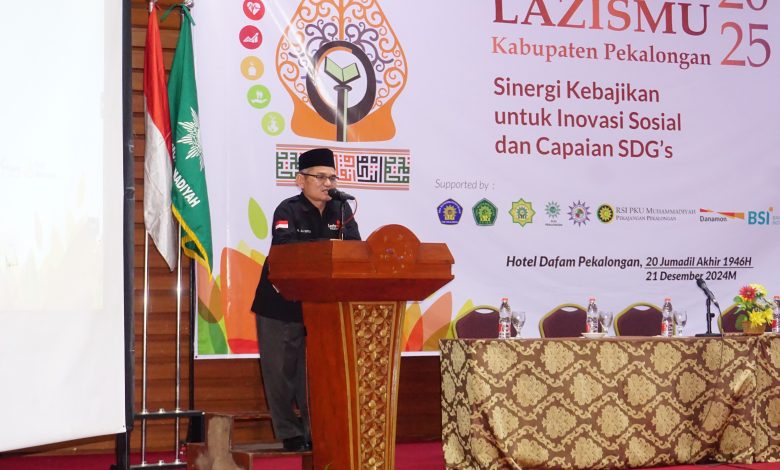 Ketua Badan Pengurus Lazismu Kabupaten Pekalongan, M. Ali Sofyan