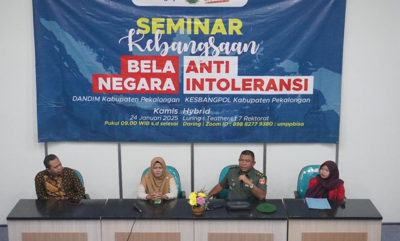 Wakil Rektor UMPP dan Narasumber Kegiatan Seminar Kebangsaan