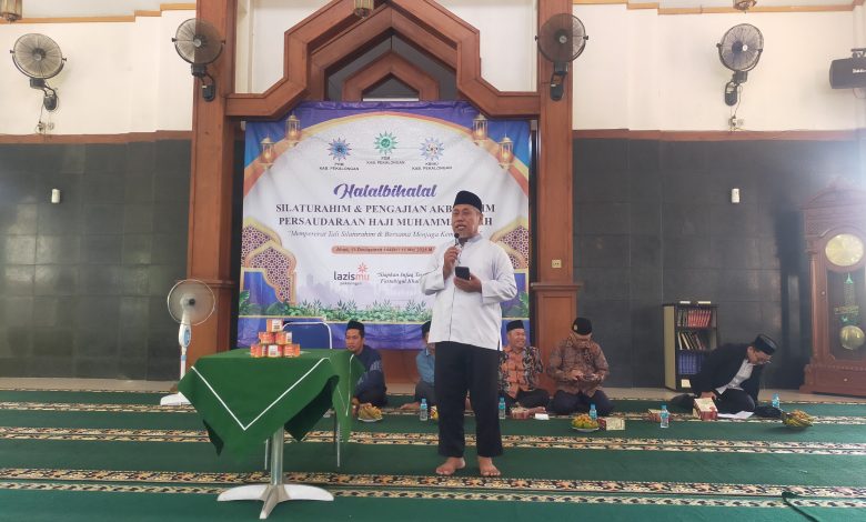 Ketua Pimpinan Daerah Muhammadiyah Kabupaten Pekalongan, Drs. H. Mulyono, Hadir Dalam Pengajian Akbar Persaudaraan Haji Muhammadiyah Kabupaten Pekalongan