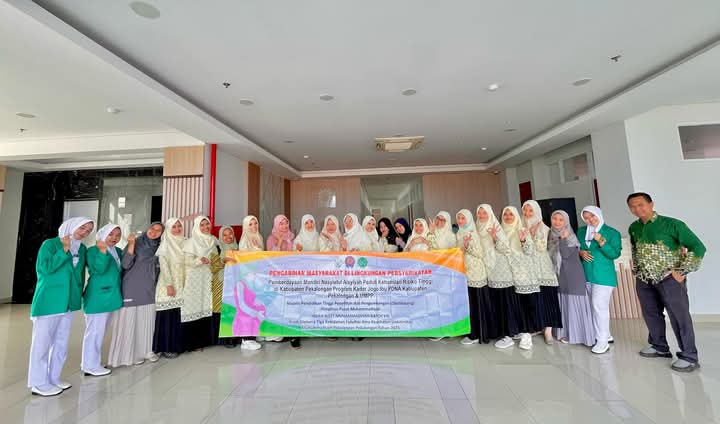 Para personil Nasyiatul Aisyiyah Kabupaten Pekalongan