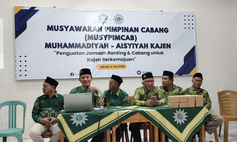Muhammadiyah Kajen Menggelar Musyawarah Pimpinan Cabang (Musypimcab)