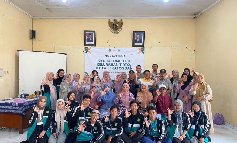 KKN UMPP Cetuskan Metode Pengolahan Sampah di Tirto Pekalongan