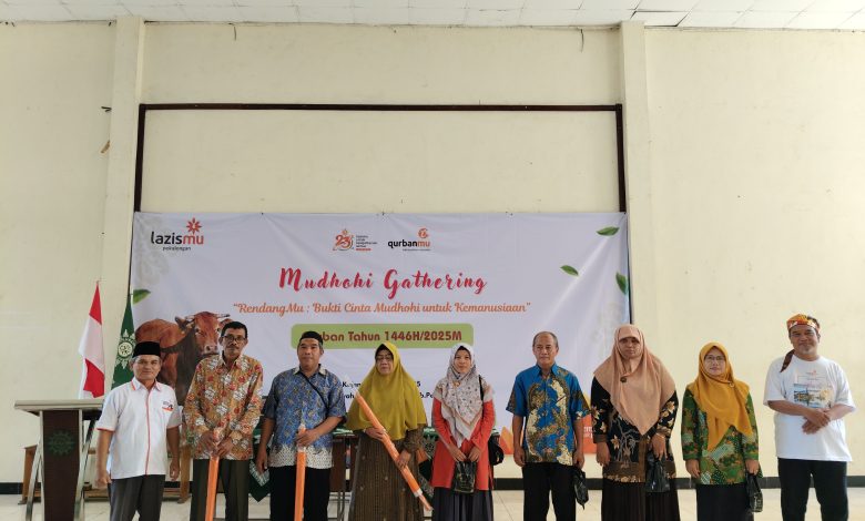 Lazismu Kabupaten Pekalongan Berikan Doorprize Kepada Para Mudhohi yang hadir