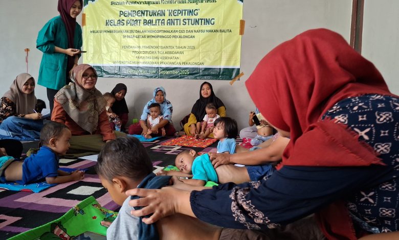 UMPP Gelar Kelas Pijat Balita Cegah Stunting