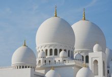 mosque, islam, architecture, dome, tourism, building, place of worship, minaret, white, iconic, islamic architecture, tourist attraction, traditional, exterior, islamic art, relief, ornament, printwork, landscape, islamic icon