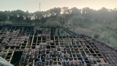Musibah kebakaran terjadi di rumah Muhdi, seorang petani di Desa Depok, Kecamatan Lebakbarang, Kabupaten Pekalongan