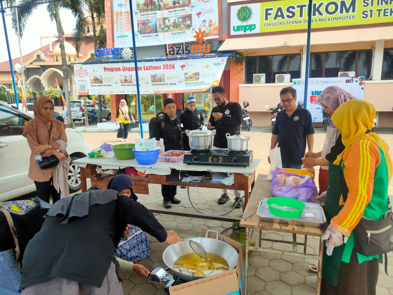 Pelatihan UMKM el Chicken sebelum launching 10 gerai