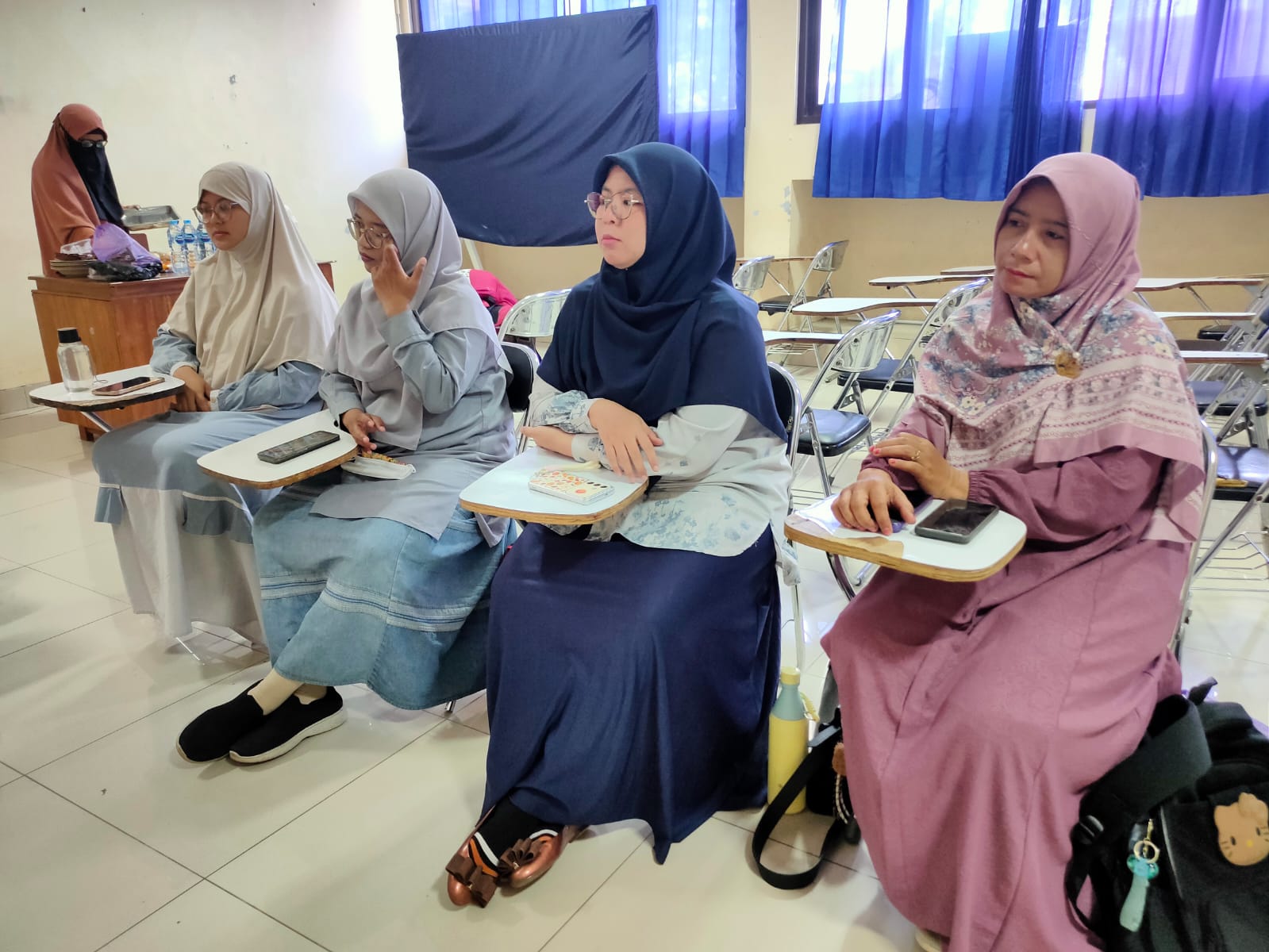 Sejumlah pimpinan harian PDNA Kabupaten Pekalongan turut hadir dalam pertemuan tersebut