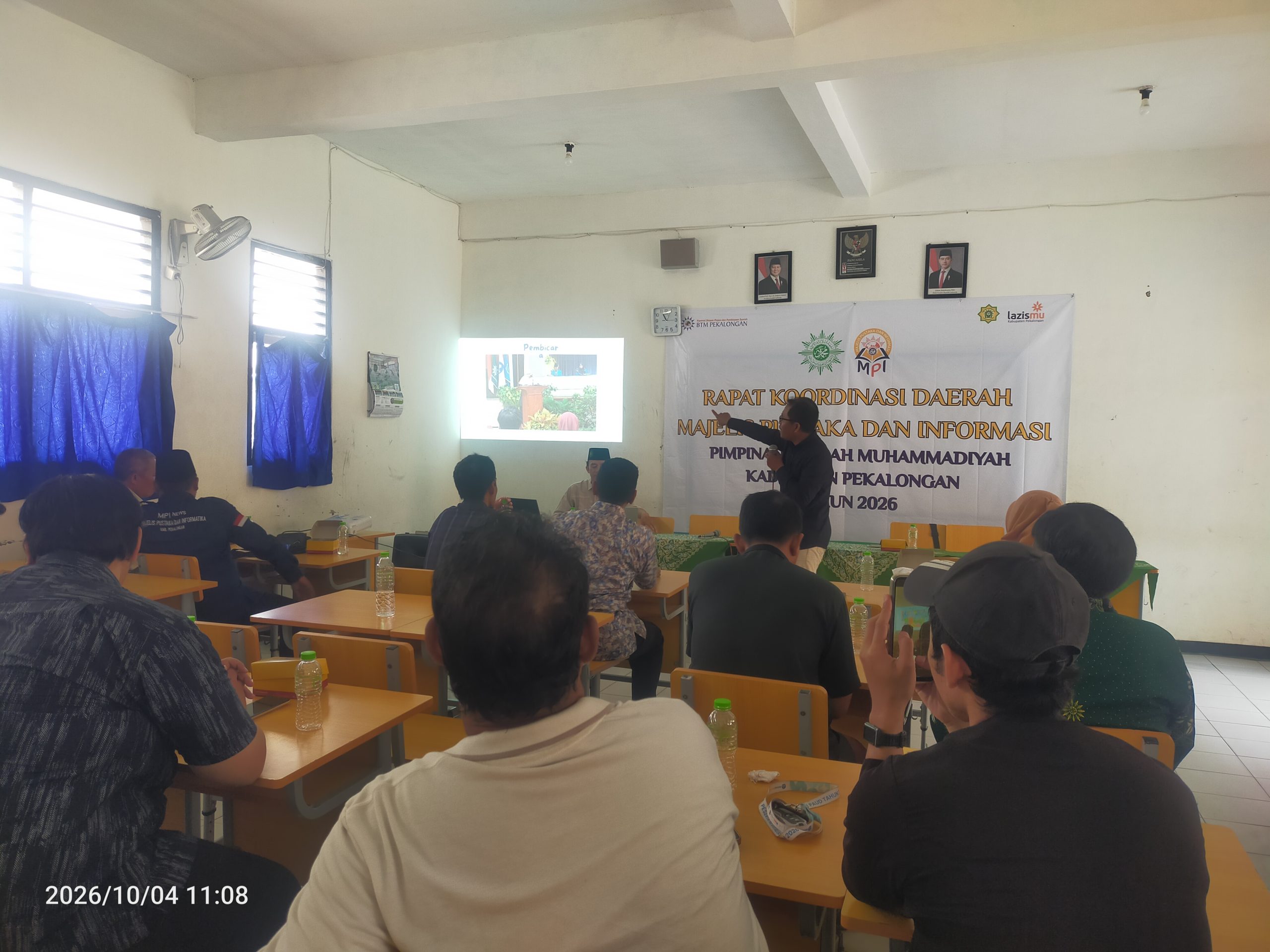 Sejumlah peserta mengikuti materi pentingnya dokumentasi dari Muhtarom