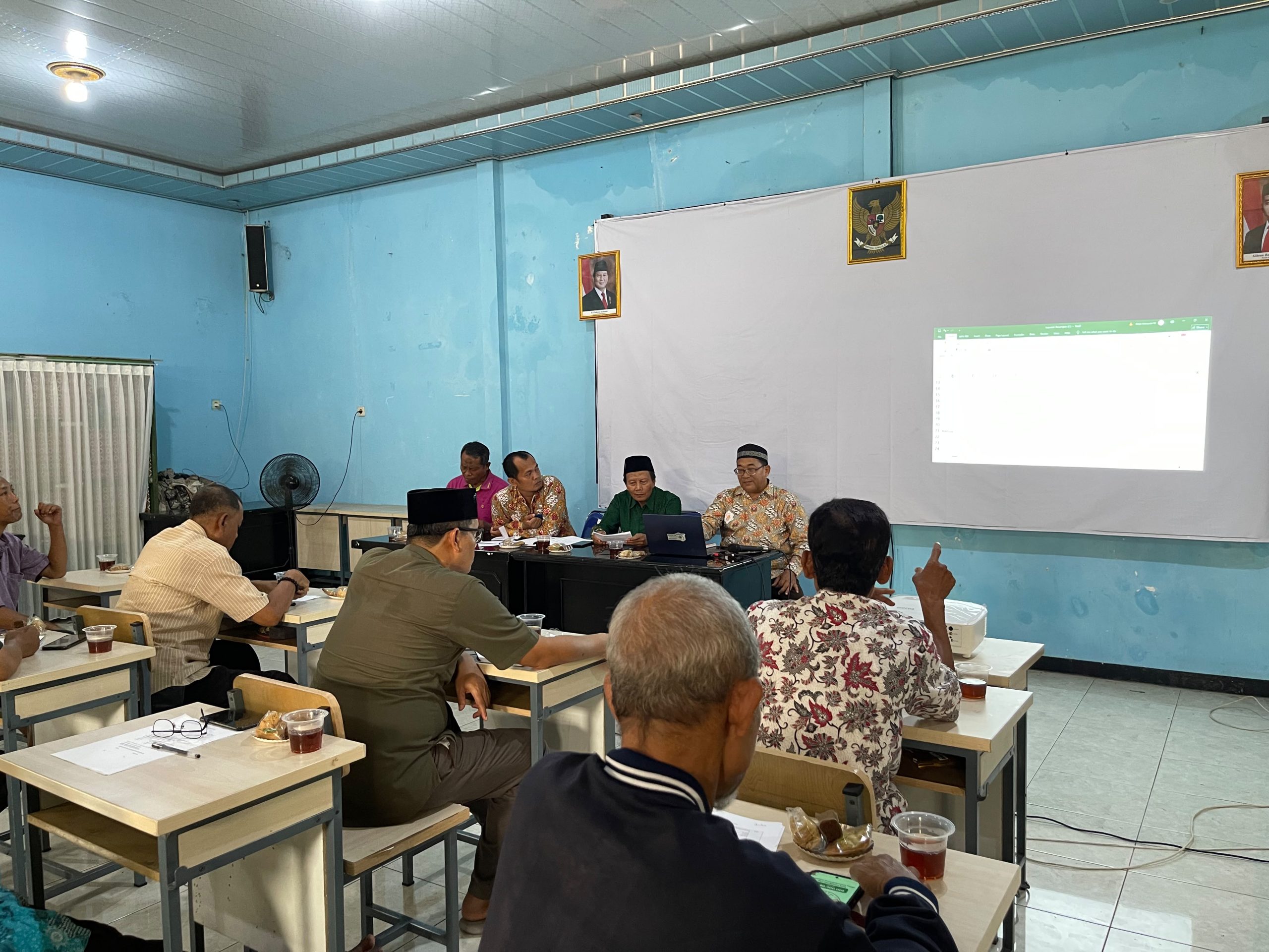 Sejumlah materi disampaikan dalam konsolidasi Muhammadiyah Cabang Sragi