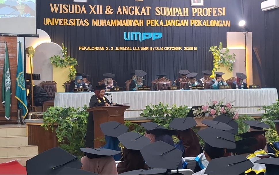 Rektor UMPP Dorong Wisudawan Program Diploma Tak Cepat Berpuas Diri