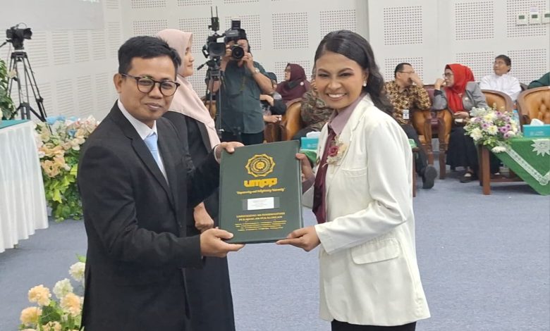 Wisudawati UMPP asal Timor Leste